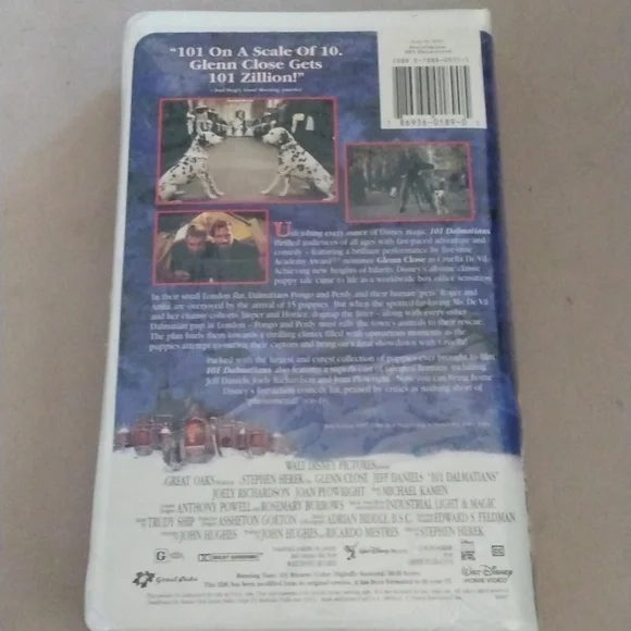 101 Dalmations live action VHS - Picture 4 of 7